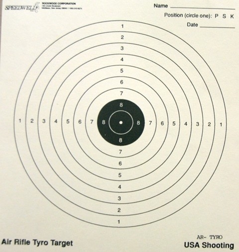 100 x 14cm Card Targets Pistol Shooting. 280gsm Airgun Rifle 
